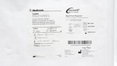 Medtronic MR-1200 ThermaCor Rigid Fluid Reservoir